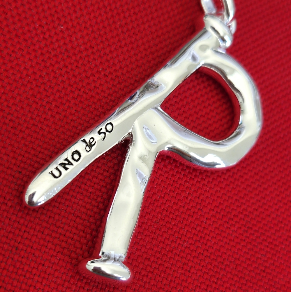 Uno de 50 • Initial R • Silver - Picture 4 of 8